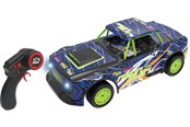 Zdalnie sterowane zabawki - RC Beast Racer 1:16 Blue-Black Lexan Body - 16302B