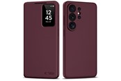 Telefon - Pokrowiec i etui - Tech-Protect Smart Wallet Case for Samsung Galaxy S26 Ultra - Burgundy - 5906302390502