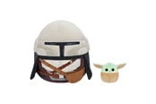 Plusz - Squishmallows 30 cm Mandalorian and 9 cm Grogu - 270560