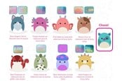 Plusz - Squishmallows 13 cm Scented Mystery Bag Iridescent - 290428