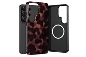 Telefon - Pokrowiec i etui - Tech-Protect Lamano MagSafe Case for Samsung Galaxy S26 Ultra - Brown and Black - 5906302390670