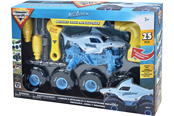 Samochody i pojazdy - Monster Jam Mechanix 1:18 Build N ReBuild Megalod - 5004588