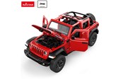 Samochody i pojazdy - RASTAR Die cast 1:32 Jeep Wrangler Rubicon 4xe Red - 64621