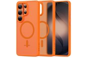 Telefon - Pokrowiec i etui - Tech-Protect Magmat MagSafe Case for Samsung Galaxy S26 Ultra - Orange and Matte - 5906302390762