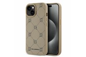 Telefon - Pokrowiec i etui - Karl Lagerfeld Magsafe Karl Head iPhone 15 Case - Beige - 3666339252786