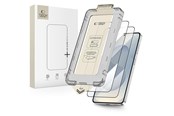 Telefon - szkło ochronne - Tech-Protect Quick Set+ 2-Pack Tempered Glass for Samsung Galaxy S26+ - Black - 5906302390809