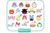 Figurki - Squishalongs Squish-a-longs 2.5 cm 14 Pack S7 - 2620471