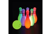 Zabawki na zewnatrz - Glow Games Light Up Bowling Set - 92592