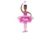 Lalki i akcesoria - Barbie Nutcracker Deluxe Feature Doll Plum Fairy - JLW54