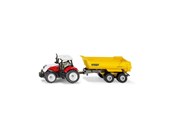 Samochody i pojazdy - SIKU Steyr With Krampe Tipping Trailer - 1132