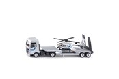 Samochody i pojazdy - SIKU 1:87 MAN Truck With Police Helicopter - 1759