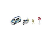Samochody i pojazdy - SIKU Siku 1:50 VW T6 z policyjnym motocyklem BMW - 2562