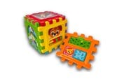 Zabawki dla niemowlat - VTech 6-In-1 Build & Learn Activity Cube - 80-622832
