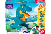 Zabawki dla niemowląt - MEGA BLOKS Build & Chomp Dinosaur - JMK85