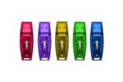 USB Stick - Emtec C410 Color Mix Candy jar - 8GB - USB Stick - ECMMD8GC410JAR80