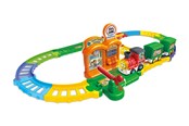 Zabawki dla niemowlat - VTech Toet Toet Cars - Choo-Choo Train Set (incl. Tim Train) - 80-588623