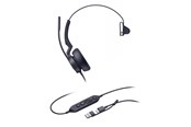Słuchawki, zestaw słuchawkowy - Yealink UH46 Mono - Teams - USB-C/A - 1308184