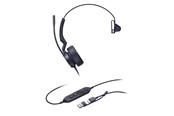 Słuchawki, zestaw słuchawkowy - Yealink UH44 Mono - Teams - USB-C/A - 1308188