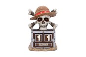 Drobiazgi - Nemesis Now - One Piece - Luffy Jolly Rogers Perpetual Calendar - Kalendarz - B7527B26