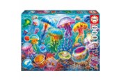 Puzzle - Educa 1000 Jellyfish Dodatki - 20554