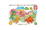 Puzzle - Educa 3D Puzzle Kids Baby Dinos Puzzle 3D - 20434