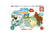 Puzzle - Educa 3D Puzzle Kids Baby Farm Puzzle 3D - 20433
