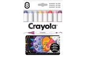 Kreatywne gry - Crayola Art Markers 8 Pcs Color Sunset Glow - 58-6806