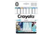 Kreatywne gry - Crayola Art Markers 8 Pcs Sand & Sea - 58-6805
