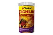 Ryby - Tropical Cichlid Carnivore Medium Pellet 1000 ml. / 360 g. - TP60766