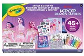 Kreatywne gry - K-POP KPDH CRAYOLA Sketch & Color Kit - 04-0018