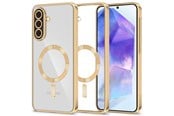 Telefon - Pokrowiec i etui - Tech-Protect MagFlex MagSafe Case for Samsung Galaxy A57 5G - Clear Gold - 5906302392087