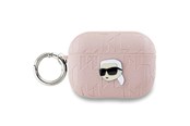 Telefon - Inne akcesoria - Karl Lagerfeld Monogram Karl Head case for AirPods Pro 2 - pink - 3666339283780