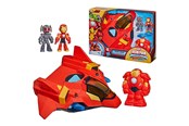 Figurki - Iron Man & Friends Giant Armor Jet - G19945L0