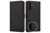 Telefon - Pokrowiec i etui - Tech-Protect  Wallet Case for Samasung Galaxy A57 5G - Black & Red - 5906302392186