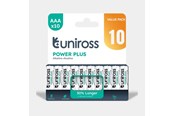 Bateria - UNiROSS Power Plus Alkaline AAA (240 Pack) - AAAPK10