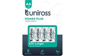 Bateria - UNiROSS Multipakke Power Plus Alkaline AA (40 Pack) - Multi-AA