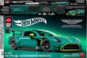 Model do sklejania i skladania - Hot Wheels Brick Shop Elite Series Aston Martin Vantage GT3 - JLF51