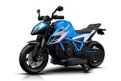 Rowerki i chodziki - KTM X12 MC Ride-On Motorcycle 2x12V - Blue - 6951495