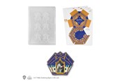 Drobiazgi - Cinereplicas - Chocolate Frog Mold + 6 papers box + 12 Wizard Cards - Harry Potter (CR4018) - ALC170203