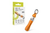 Kabel USB - Mobile Origin CB17 240W 40Gbps 8K USB-C Keychain Cable - Orange - MO-UK-CB17-ORG