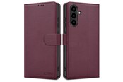 Telefon - Pokrowiec i etui - Tech-Protect Wallet Case for Samsung Galaxy A36 / A56 / A37 5G - Burgundy - 5906302392377