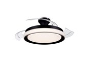 Lampy - Philips Bliss DC Fan ceiling 28W+35W TW Black - 929004749701
