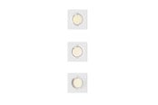 Lampy - Philips Peridot Rec Kit Sq Aj 7W WH 3pk - 929004669501