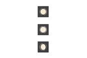 Lampy - Philips Peridot Rec Kit Sq Aj 7W BL 3pk - 929004669601