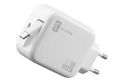 Telefon - Adapter i Ładowarka - CELLULAR line power adapter - retractable - 24 pin USB-C (female) 24 pin USB-C (male) - 30 Watt - ACHROLLUSBCGAN30WW