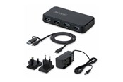 USB hub - StarTech.com Startech - hub - 4 ports USB hub - 4 - USB 3.2 - Czarny - ST4300USB3V2-UE