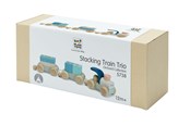 Zabawki dla niemowląt - PLANTOYS Stacking Train Trio - PT-5738