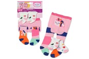 Lalka, miś i akcesoria - Baby Born Tights & Socks 2 assorted 43cm - 839485