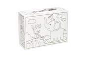 Kreatywne gry - Wins Holland Color your own Suitcase with Animals - D23405 L