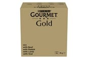Koty - PURINA NESTLE GOURMET GOLD Mus Mix 4 Flavors - wet cat food - 96x85g - 7613038519326